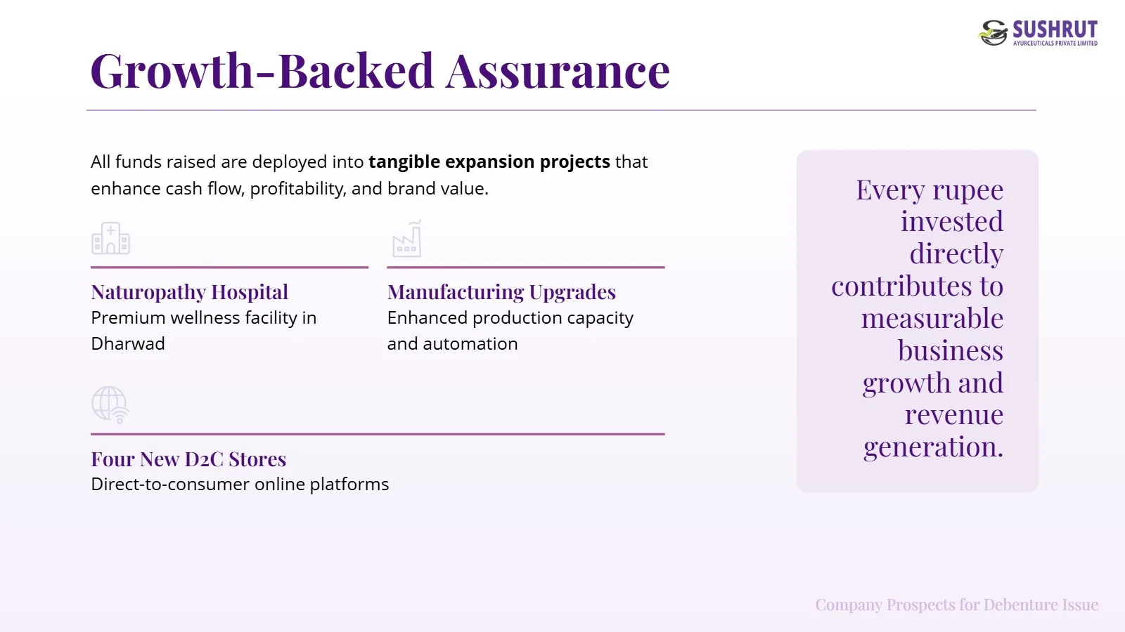 Prospectus page 40: Growth-backed assurance (opens the PDF in a new tab)